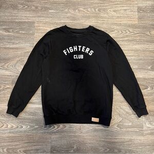 kill crew fighter’s club cotton blend crewneck